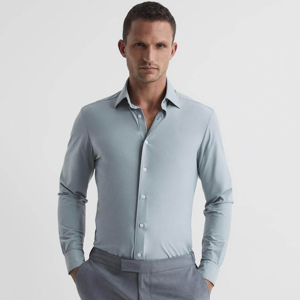 REISS VOYAGER Travel Shirt | Jarrolds, Norwich